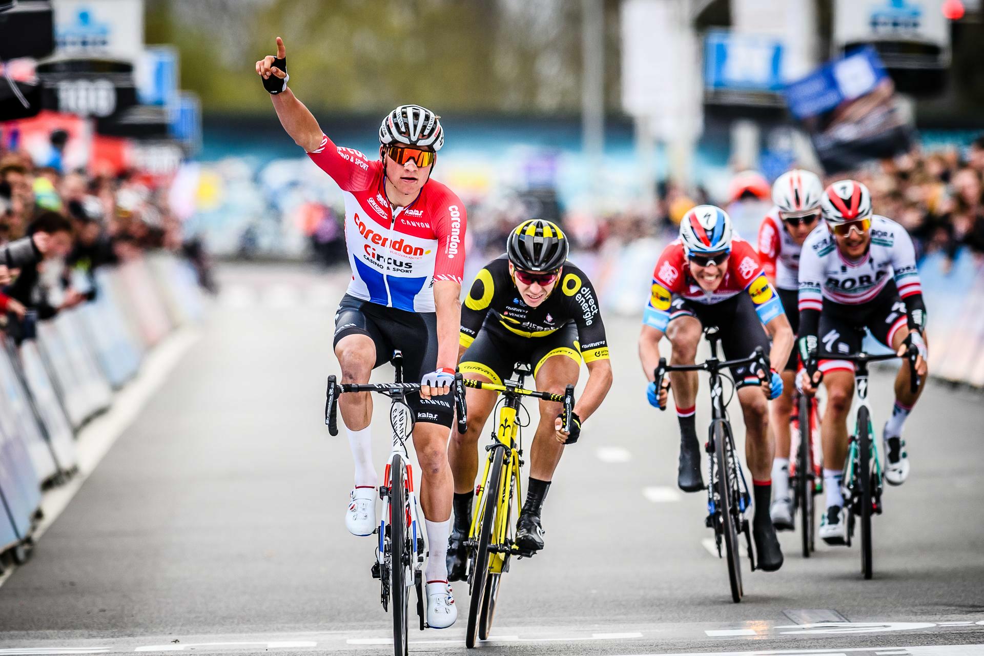 Mathieu van der Poel a remporté sa première victoire WorldTour